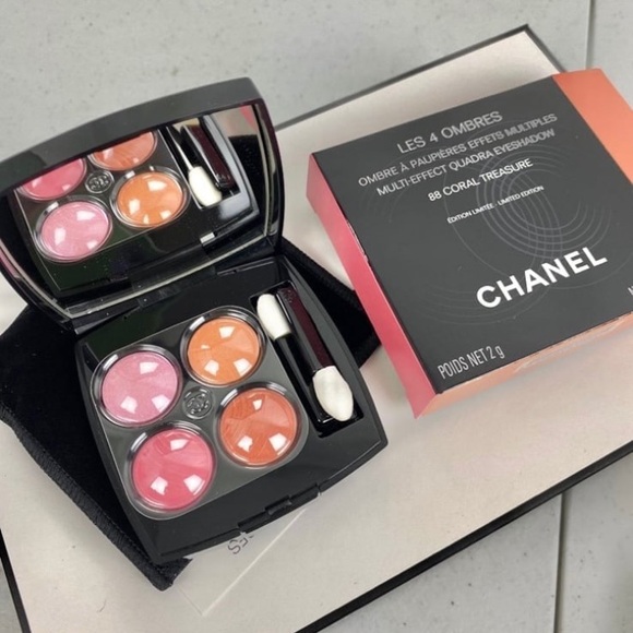 Chanel coral treasure eyeshadow Spring 2024 - Picture 2 of 3